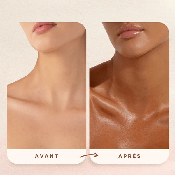Gouttes de bronzage–L'éclat que vous buvez